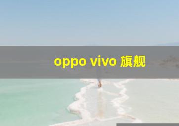 oppo vivo 旗舰